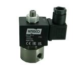 7902-KDVA007-020-12DC | 1/8" Solenoid Valf N.K. Paslanmaz 3/2 Yollu Direkt Çekmeli FKM 0 - 7 Bar 12V DC 17 W