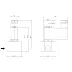 7931-KDVB010-020-24DC | 1/4" Solenoid Valf N.K. Paslanmaz Direkt Çekmeli Eko Seri FKM 0 - 10 Bar 24V DC 6.5 W