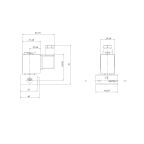 8911-KDNB010-020-12DC | 1/4" Solenoid Valf N.K. Direkt Çekmeli Manuel Sıralı Tekli NBR 0 - 10 Bar 12V DC 10 W