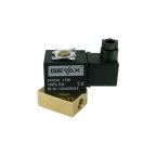 8911-KDNB016-020-G24DC | 1/4" Solenoid Valf N.K. Direkt Çekmeli Manuel Sıralı Tekli NBR 0 - 16 Bar G24V DC 17 W