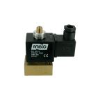 8912-KDNB007-020-220AC | 1/4" Solenoid Valf N.K. 3/2 Yollu Direkt Çekmeli Manuel Sıralı Tekli NBR 0 - 7 Bar 220V AC 19 VA