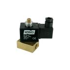 8912-KDNB007-020-24AC | 1/4" Solenoid Valf N.K. 3/2 Yollu Direkt Çekmeli Manuel Sıralı Tekli NBR 0 - 7 Bar 24V AC 19 VA
