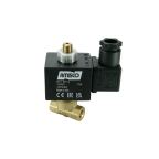 1/8" Solenoid Valve N.O. 3/2 Ways Top Inlet Direct Acting FKM 0 - 6 Bar 12V DC 17 W — Additional product image