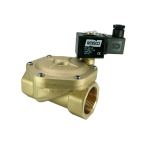 1 1/2" Solenoid Valve N.C. Pilot Operated NBR 0.5 - 10 Bar 12V DC 17 W — Additional product image