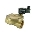 1 1/2" Solenoid Valve N.C. Pilot Operated FKM 0.5 - 10 Bar G24V DC 17 W — Additional product image