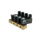 1/8" Solenoid Valve N.C. Quadruplet Manifold Economical Serie Direct Acting NBR 0 - 6 Bar 24V DC 6.5 W — Additional product image