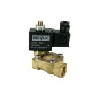 1/2" Solenoid Valve N.O. 3/2 Ways For Compressor Pilot Operated FKM 0.5 - 16 Bar G24V AC 19 VA — Additional product image