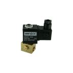 1/4" Solenoid Valve N.O. 3/2 Ways Top Inlet Manual Direct Acting NBR 0 - 15 Bar G220V AC 19 VA — Additional product image