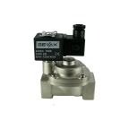 1" Solenoid Valf N.K. Nikel Kaplamalı Pilot Kumandalı Pistonlu Buhar  PTFE 0.5 - 10 Bar G24V AC 19 VA — Ek ürün görseli